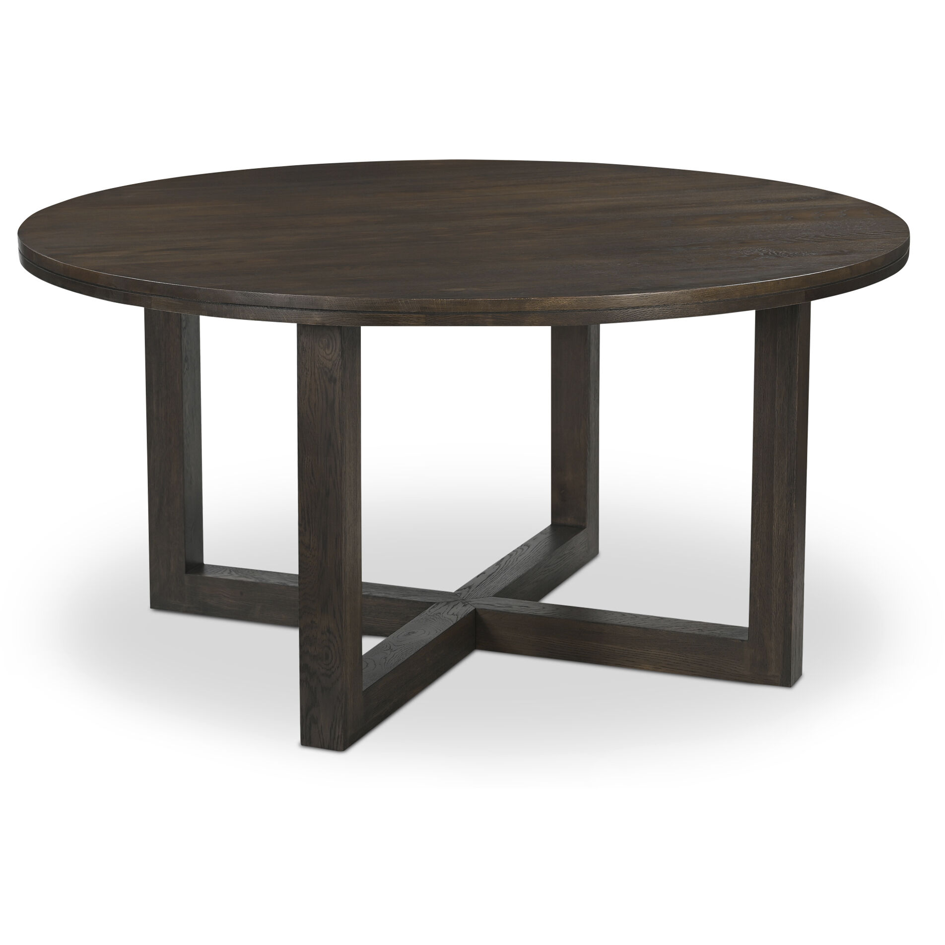Joel 60 X 60 inch Dark Brown Dining Table